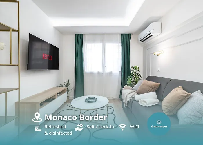 1Mn Gare De Monaco - Joli Appartement - Au